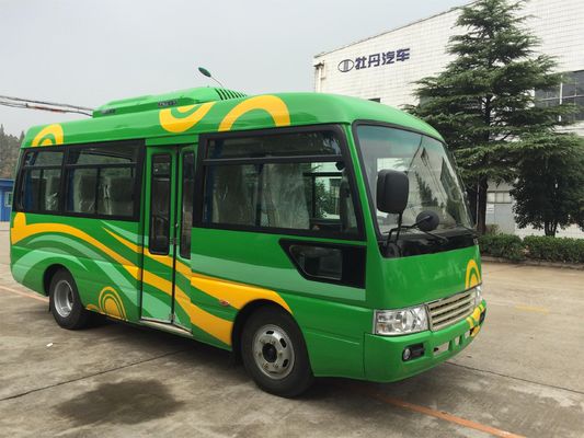 China Ländlicher Toyota-Küstenmotorschiff-Bus/Mitsubishi trainieren Rosa-Kleinbus 7,5 m-Länge fournisseur